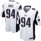 Nike Men & Women & Youth Patriots #94 Jones White Team Color Game Jersey,baseball caps,new era cap wholesale,wholesale hats